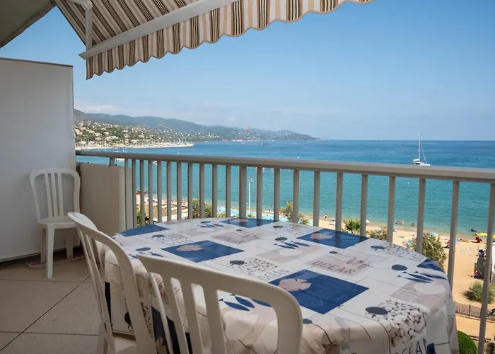 Beau T2 Pour 4 Pers. Au Lavandou, Face Mer, Avec Parking - Fr-1-803-75 公寓 勒拉旺杜